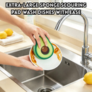 idrop 6 PCS – Dishwashing Sponge Scrubber Cleaning Pad Kitchen Cleaning Cloth Durable Pot Brush Magic Eraser Multi Purpose Kitchen Cleaning Set Span Cuci Pinggan Pad Penggosok Kotoran Kain Lap & Berus Cuci Periuk Set Pembersihan Dapur Pelbagai Guna