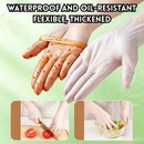 idrop 400 PCS – Disposable PVC Gloves Food Grade Long Sleeve Kitchen Thickened Nitrile Household Cleaning Dishwashing Sarung Tangan Pakai Buang 400PCS PVC Gred Makanan Lengan Panjang Dapur Tebal Nitril Untuk Mencuci Pinggan Memasak dan Kerja Pembersihan
