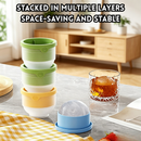 idrop 6 PCS Food Grade Large Ice Ball Mold Round Silicone Ice Cube Maker Whiskey Ice Sphere Tray Large Capacity Freezer Ice Mold Acuan Bebola Ais Besar 6PCS Gred Makanan Acuan Ais Bulat Silikon Kapasiti Besar Untuk Wiski Minuman dan Kegunaan Peti Sejuk
