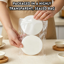 idrop 500 PCS – 12CM Burger Patty Paper Greaseproof Paper Sheets Food Parchment Paper Baking Mat for Baby Food Cheese Pancake Frozen Food Separator Paper Alas Burger Kertas Anti Minyak Untuk Daging Burger Makanan Baking Keju Pancake & Pemisah Makanan Beku