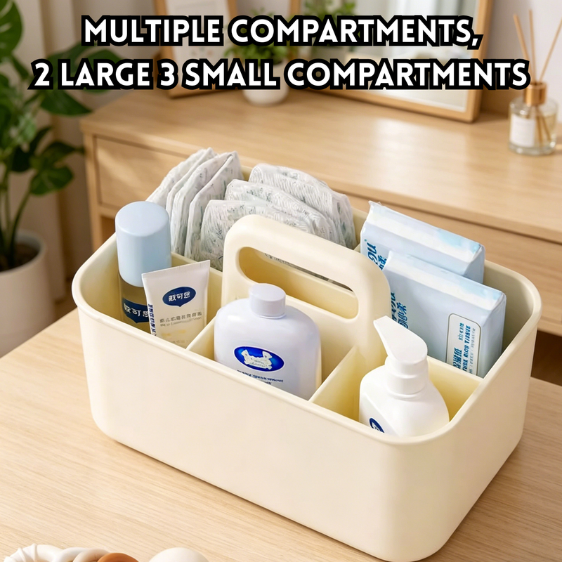 idrop 1 PCS – Baby Care Storage Box Portable Bath Basket Bedside Diape