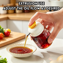 idrop 2 PCS 100ML Press Oil Dispenser Bottle Kitchen Measuring Leakproof Seasoning Precise Oil Control Cooking Sauce Container Botol Minyak Tekan 100ML 2PCS Dapur Dengan Sukatan Mudah Kawal Kuantiti Minyak Anti Titisan dan Anti Bocor Bekas Perasa Rumah