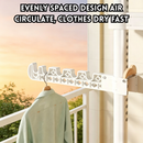 idrop 1 PCS – 3.1M Double Pole Floor to Ceiling Clothes Drying Rack No Drill Laundry Rack for Bedroom Balcony and Window with 8 Wings Rak Pengering Baju 3.1M Tiang Berganda Lantai ke Siling Tanpa Tebuk Dobi Untuk Bilik Balkoni dan Tingkap Dengan 8 Sayap
