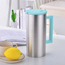 idrop 304 Stainless Steel Insulated Water Jug with Handle Large Capacity Cold Water Bottle Coffee Tea Kettle Teko Air Sejuk Keluli Tahan Karat 304 Berpenebat Bertangkai Kapasiti Besar Botol Air Sejuk Teko Kopi Teh (S)