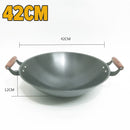 idrop [ 40CM 42CM ] Round Iron Cooking Wok / Kuali Masak Bulat / 新款陆一川铁锅