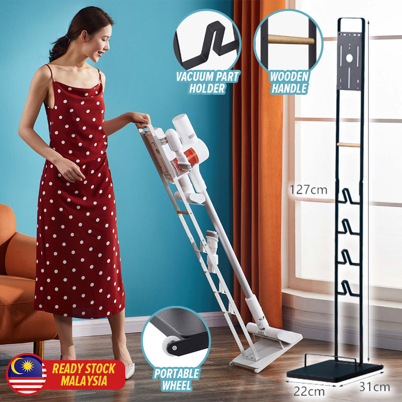 idrop Multifunction Portable Vacuum Cleaner Holder Storage Rack Standing Shelf / Pemegang Mesin Vakum Mudah Alih / 多功能便携式吸尘器支架储物架站立架