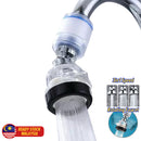 idrop [ 3 IN 1 ] Three Speed Booster Faucet Splash Proof Water Purifier Transparent / Kepala Paip Air 3 IN 1 dan Penapis / 三挡增压水龙头防溅净水器