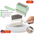 idrop [ 3 IN 1 ] Multifunction Cleaning Brush / Berus 3 Dalam 1 Pelbagai Guna / 三合一刷子（刷子+细毛刷+粘毛刷）