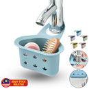 idrop Triangular Drain Hanging Sink Basket / Bekas Segi tiga Sinki / 塑料三角沥水挂篮