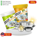 idrop Powerful Cleaner Multipurpose Decontamination Cleaning Cream Paste / Pencuci Serbaguna Perkakas dan Dapur / 380G橙油强力去污膏