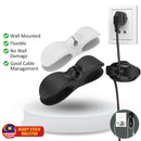 idrop Cable Organizer Wall Mounted Soft Silicone Cable Wire Management / Aksesori Pengurusan Kabel Wayar Silikon / 软硅胶绕线器
