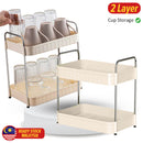 idrop 2 LAYER Cup Storage Draining Rack / Rak Penyimpanan Barang Cawan 2 Lapisan / 2 层杯子储物沥水架