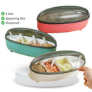 idrop 4 Compartment Seasoning Jar / Bekas Penyimpanan Rempah Perencah / 4格调味罐