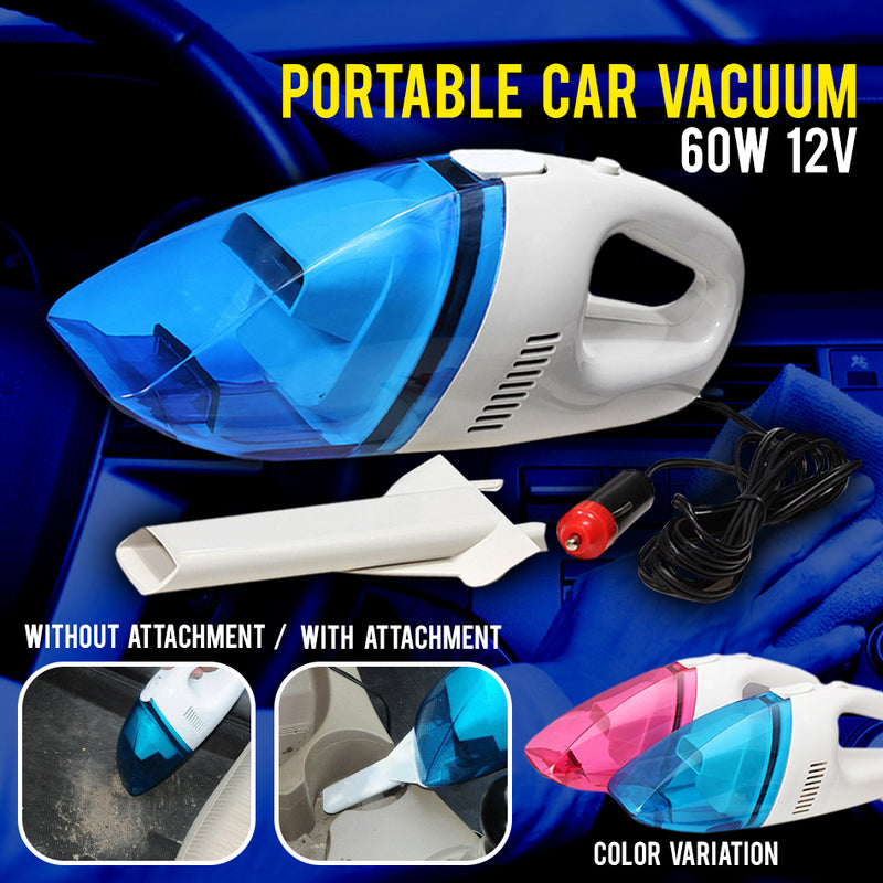 idrop Portable Electric Car Vacuum Cleaner /  Pembersih Vakum Kereta Mudah Alih [ 60W 12V ]