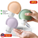 idrop [ 3PCS / 90ML ] Travel Silicone Dispensing Bottle / Botol Silikon Kecil Mengembara / 旅行硅胶分装瓶90ML(3个装)