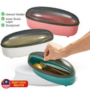 idrop Kitchen Utensil Chopstick Storage Plastic Container Box / Kotak Penyimpanan Perkakas Dapur / 塑料筷子盒(恒颜达
