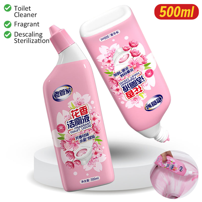 idrop [ 500ml ] Floral Fragrant Toilet Cleaning Liquid / Pencuci Jamban Tandas / 500ML花香洁厕液
