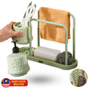 idrop Kitchen Dishcloth Rag Rack / Rak Kain Sinki Dapur / 收纳瓶抹布架三件套