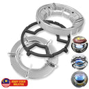 idrop Kitchen Stove Movement Rack & Cast Iron Ring & Rack Cover / Rak Alas Dapur Masak / 圆活动架(炉架) & 第四代防滑铸铁辅助架(炉架) & 9孔聚火防风节能罩