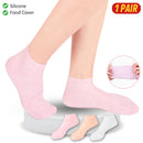 idrop [ 1 Pair ] Silicone Protective and Moisturizing Foot Covers / Sarung Perlindungan Kaki Silikon / 硅胶防护保湿足套(1双)