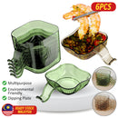 idrop [ 6PCS ] Multipurpose Dipping Plate PET Serving Plate / Piring Hidang Kecil Pelbagai Guna / 蘸料碟