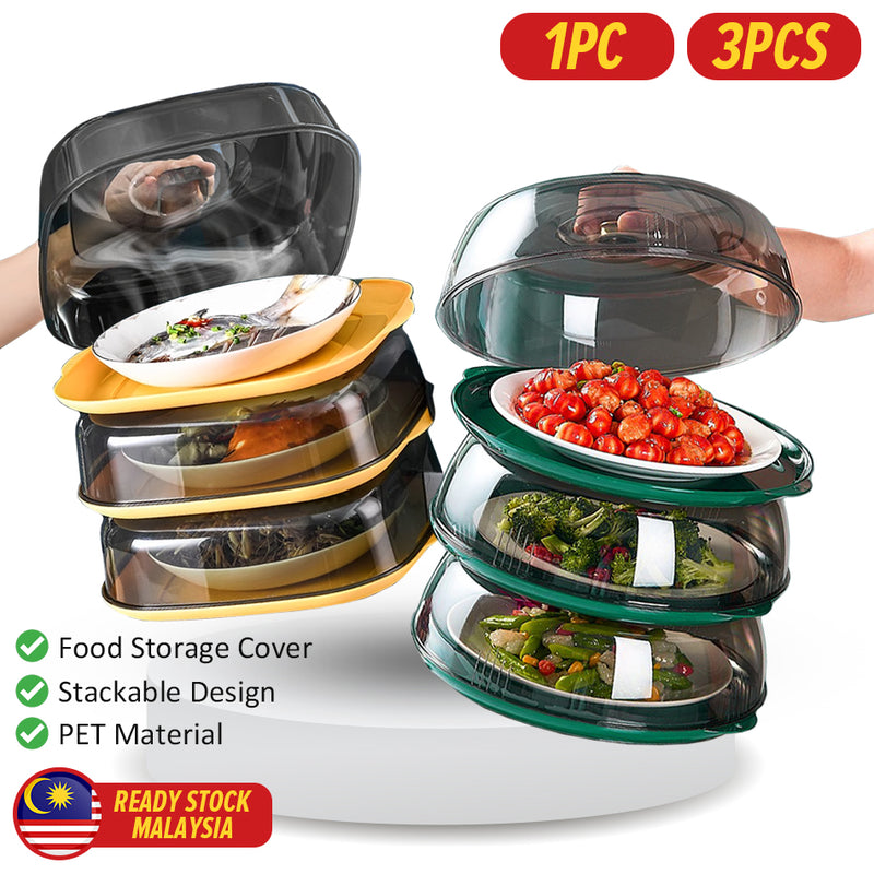 idrop PET Preservation Food Dish Cover Storage / Tempat Penyimpanan Makanan / PET保温菜罩(一盘一罩)(塑料)