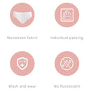 idrop  7PCS [ Men's & Women's ] Disposable Underpants Non Woven Fabric Travel Underwear [ M~XL Size ] / Seluar Dalam Laki-laki dan Wanita Pakai Buang / 旅游一次性内裤 桑拿免洗独立装底裤 男女旅行无纺布三角短裤批发