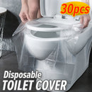 idrop [ 30pcs ] Toilet Seat Disposable Waterproof Cover Travel Supply / Alas Tempat Duduk Jamban Tandas kalis Air Pakai Buang / 一次性马桶垫防水马桶套孕产妇坐垫纸厕所坐便器坐便套旅行用品