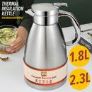 idrop [ 1.8L / 2.3L ] Stainless Steel Insulation Roman Pot Jug / Jag Air Keluli Tahan Karat / 1.8L & 2.3L不锈钢罗马壶(咖啡壶)(恒美达)
