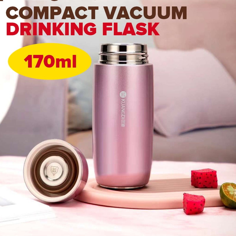 idrop [ 170ml ] Vacuum Drinking Flask Cup Stainless Steel 316 + 304  / Cawan Botol Minum Keluli Tahan Karat / 170ML真空休闲杯(316+304)