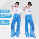 idrop Disposable Waterproof Full Cover Rain Pants / Seluar Hujan Kalis Air pakai Buang / 一次性防水全覆盖雨裤