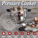 idrop [ 28CM ] 10L Stainless Steel Pressure Cooker / Pemasak Tekanan Keluli Tahan Karat / 28CM商用压力锅(10L)
