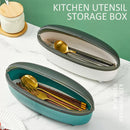 idrop Kitchen Utensil Chopstick Storage Plastic Container Box / Kotak Penyimpanan Perkakas Dapur / 塑料筷子盒(恒颜达