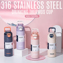idrop 400ml 500ml Leisure Thermos Drinking Cup 316 Stainless Steel / Botol Cawan Minuman Keluli Tahan Karat / 400ML-500ML道奇瓦力休闲保温杯 (316不锈钢)