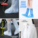 idrop [ Short / High ] Thick Wear Resistant PVC Waterproof Shoe Cover / Sarung Kasut Hujan Kalis Air Tinggi Rendah / 中高筒加厚耐磨PVC防水鞋套 雨天骑行户外成人通用款便携式雨鞋套