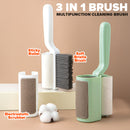 idrop [ 3 IN 1 ] Multifunction Cleaning Brush / Berus 3 Dalam 1 Pelbagai Guna / 三合一刷子（刷子+细毛刷+粘毛刷）