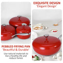 idrop [ 18CM + 28CM + 30CM ] Pebble Pot Nonstick Pot & Pan Set / Set Periuk masak Nonstick / 鹅软石不粘锅