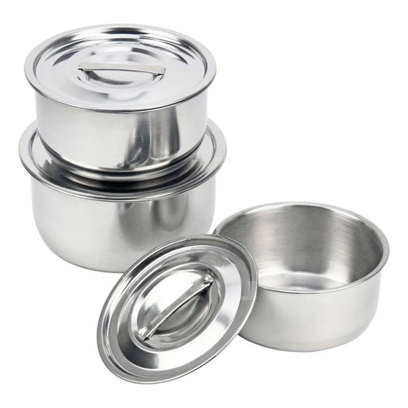 iDrop Stainless Steel Pots Food Curry Eating Pot 14~30CM / Bekas Makanan Keluli Tahan Karat / 不锈钢锅咖喱饭锅14~30CM