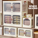 idrop [ 3 LAYER ] Folding Storage Cabinet Box with Wheels / Kotak Penyimpanan Barang Mudah Lipat / 43.5CM面宽3层折叠收纳柜(配4个轮)