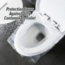 idrop [ 30pcs ] Toilet Seat Disposable Waterproof Cover Travel Supply / Alas Tempat Duduk Jamban Tandas kalis Air Pakai Buang / 一次性马桶垫防水马桶套孕产妇坐垫纸厕所坐便器坐便套旅行用品