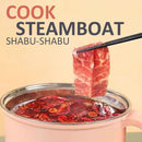 idrop [ 2 LAYER ] 18CM Single Handle Electric Cooking Pot 450W / Periuk Masak Elektrik 18CM / 18CM单柄二层电煮锅450W