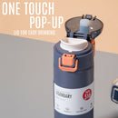 idrop 400ml 500ml Leisure Thermos Drinking Cup 316 Stainless Steel / Botol Cawan Minuman Keluli Tahan Karat / 400ML-500ML道奇瓦力休闲保温杯 (316不锈钢)