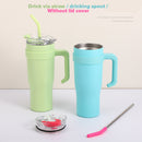idrop [ 1200ml ] Stainless Steel 304 Drinking Cup Flask Plastic Coated / Botol Cawan Minum Keluli Tahan Karat 304 /