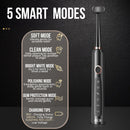 idrop [ 5 IN 1 ] 6 Sided Electric Toothbrush Rechargeable Exchangeable Brush Head / Berus Gigi Elektrik 5 Dalam 1  / 六面新款店铺保修电动牙刷声波情侣套装自动成人美白男女充电款