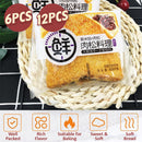 idrop Breakfast Meat Floss Bread Purple Rice Stuffing And Cheese Filling / Roti Serunding Daging Berinti / 肉松糕点营养早餐面包整