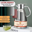 idrop [ 1.8L / 2.3L ] Stainless Steel Insulation Roman Pot Jug / Jag Air Keluli Tahan Karat / 1.8L & 2.3L不锈钢罗马壶(咖啡壶)(恒美达)