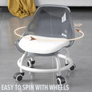 idrop Children's Stool 360° Rotational Spinning Seat / Kerusi Duduk Kanak-Kanak Senang Pusing / 万向轮儿童凳