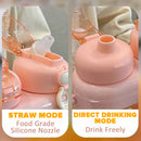 idrop 1600ml 2 IN 1 Double Bottle Drinking Flask Dual Water Cup / Botol Minuman Dua Dalam Satu / 1600ml 二合一双瓶饮水瓶双水杯