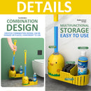 idrop Chicken Design Toilet Cleaner Brush Set Combination / Set Cuci Jamban Tandas / 强力胶)田园鸡座多功能马桶组合刷套装