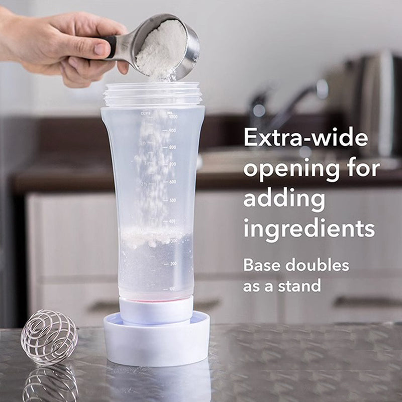 idrop All In One Hand Batter Mixer Dispenser Bottle / Botol Adunan Kek / 手摇搅拌瓶
